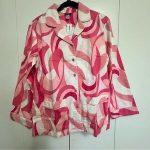 La SENZA Pink Pajama Set Intimates Sleepwear size Medium